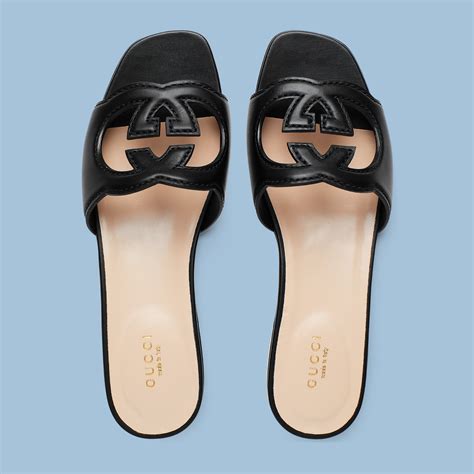 double buckle slides gucci|gucci interlocking g slide sandals.